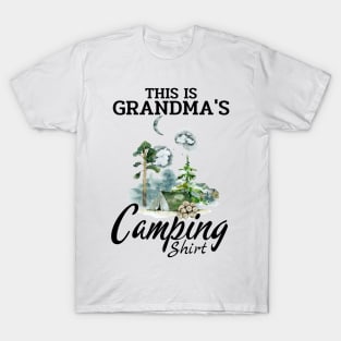 This is Grandma's Camping T-Shirt